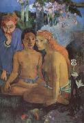 Paul Gauguin Contes barbares (Barbarian Tales) (mk09) oil on canvas